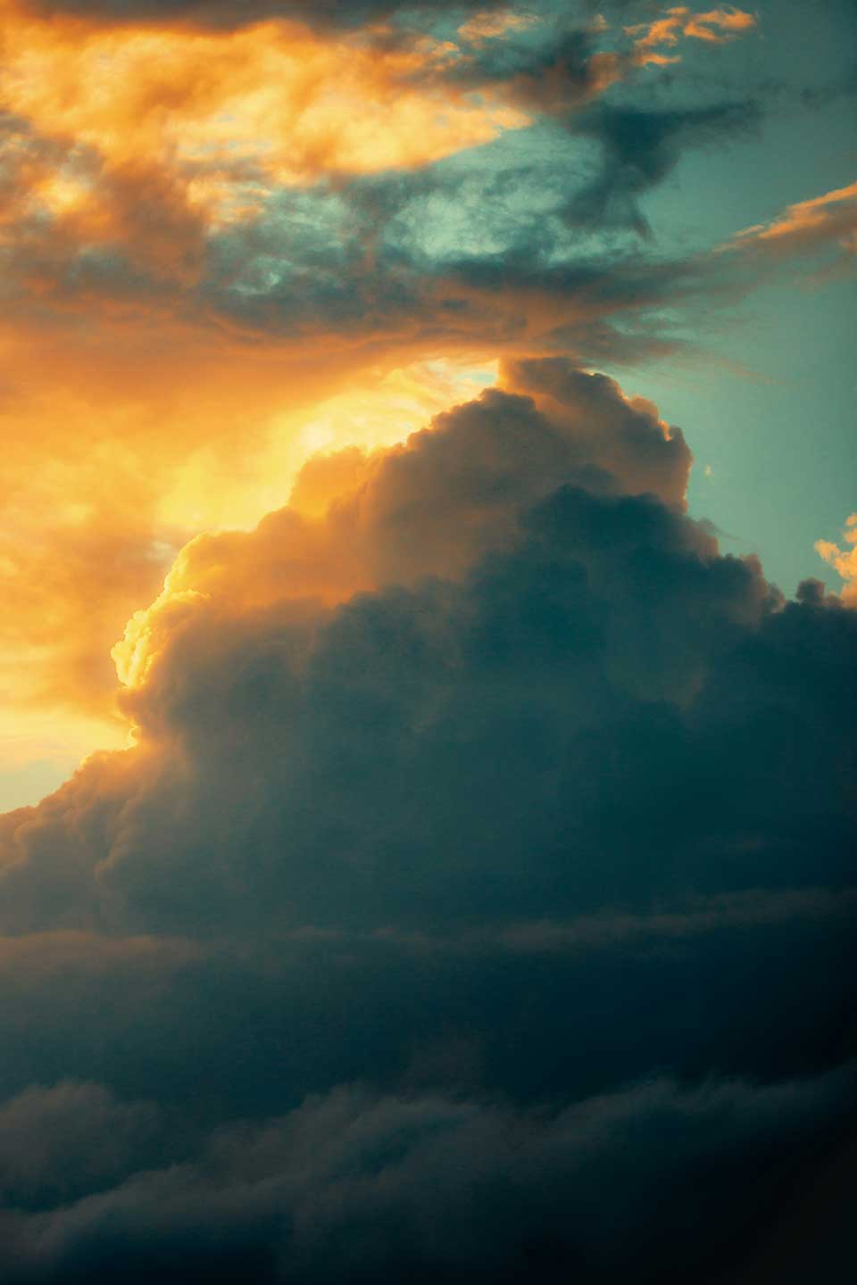 Nubes en el cielo